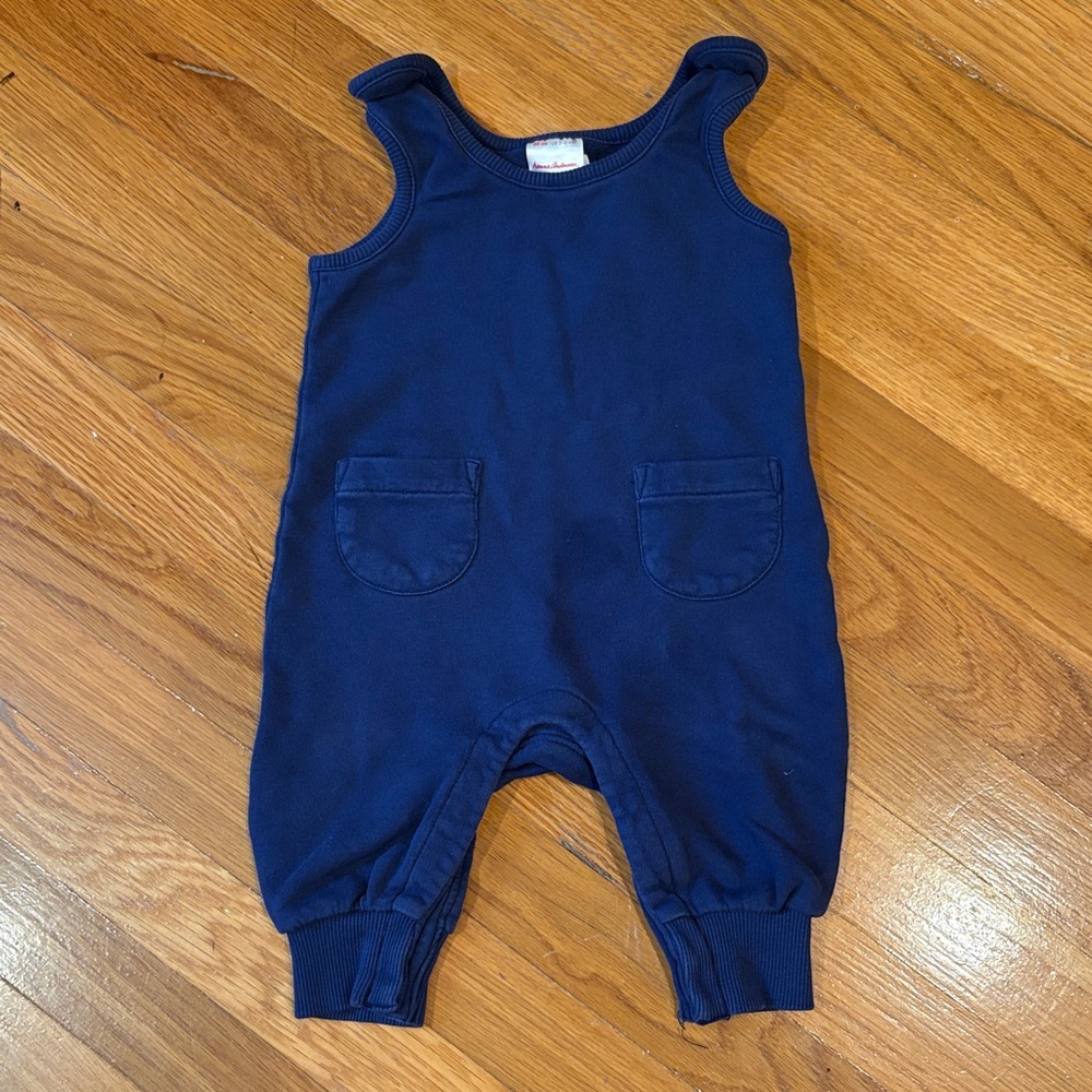 Hanna Andersson Navy Blue Kids Romper